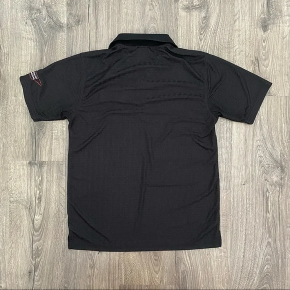 GMC Mens medium black polo